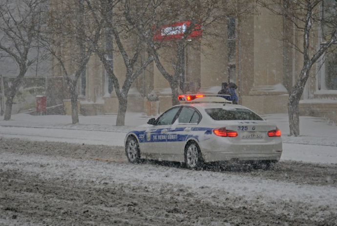 Gözlənilən hava şəraiti ilə bağlı sürücülərə - XƏBƏRDARLIQ