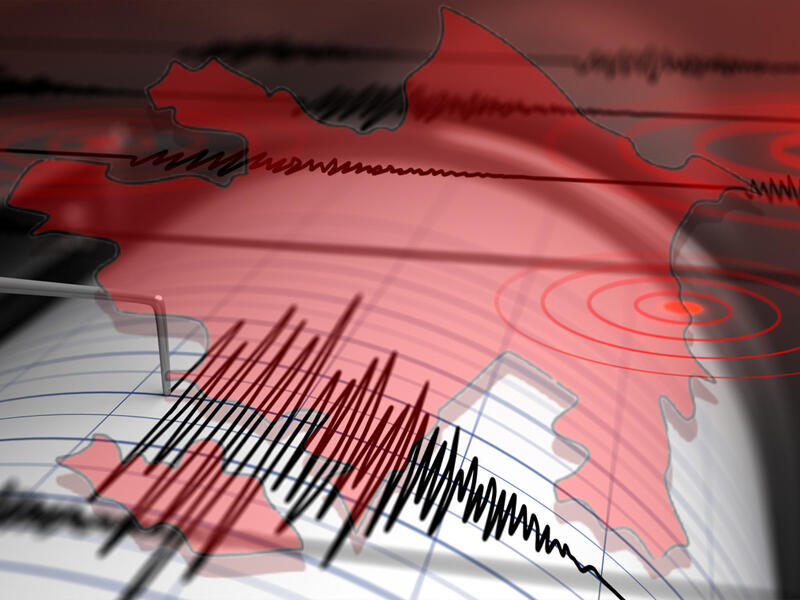 Biləsuvarda zəlzələ olub