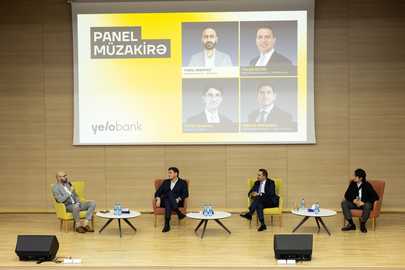 Yelo Bank-da ilk "Yelo İnvestisiya Paneli" keçirilib
