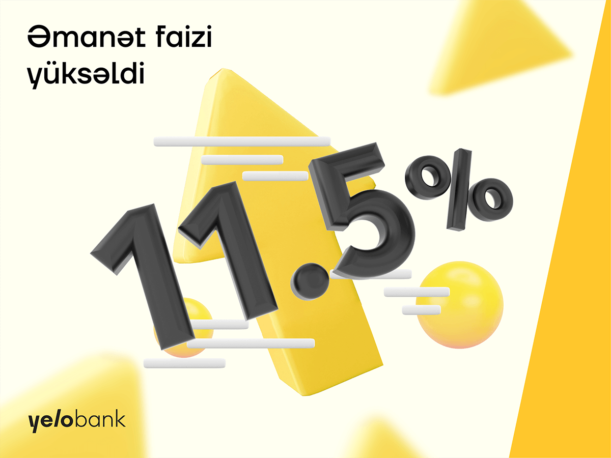 “Yelo Bank”dan illik 11.5%-dək qazandıran yeni təklif
