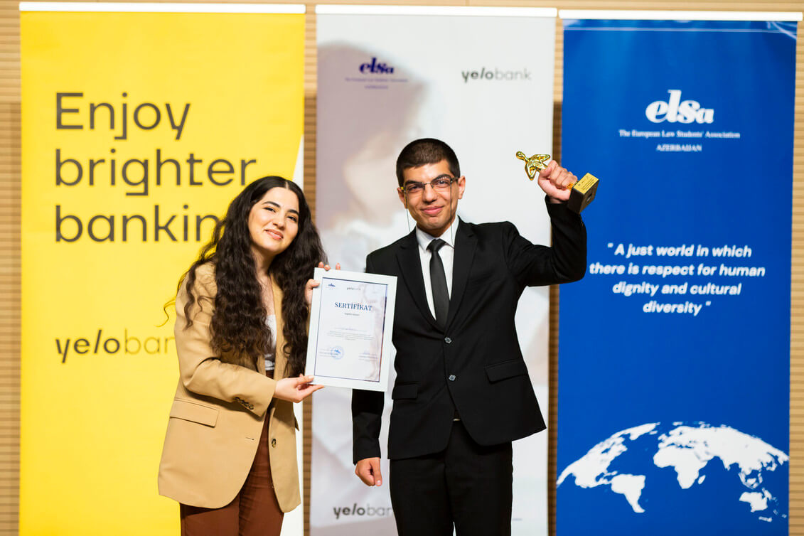 "Yelo Bank"da İnsan hüquqları üzrə müsabiqə baş tutdu