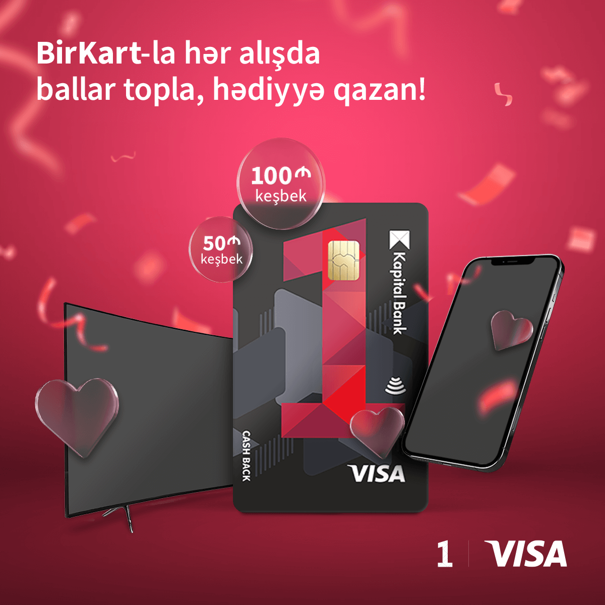 BirKart sahibləri hədiyyələr qazanacaqlar!