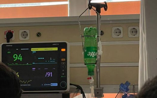 İçki qabında xəstəyə sistem köçürülür?