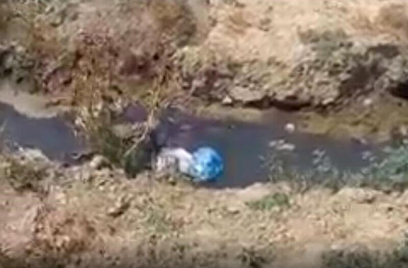 Masazırda su xətləri kanalizasiyanın içi ilə gedir