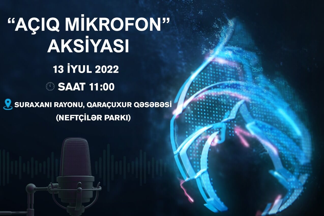“Azəriqaz”ın “Açıq mikrofon”u Qaraçuxurda qurulacaq