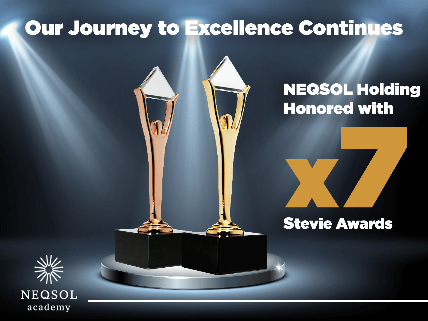 “NEQSOL Holding”, “NEQSOL Academy” və Liderlik İnkişaf Proqramlarına görə beynəlxalq mükafatlara layiq görülüb