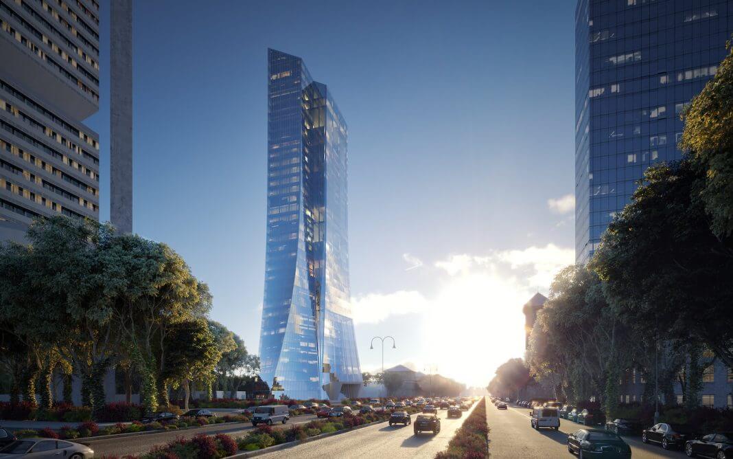 Mərkəzi Bankın yeni binası tikilir – FOTO