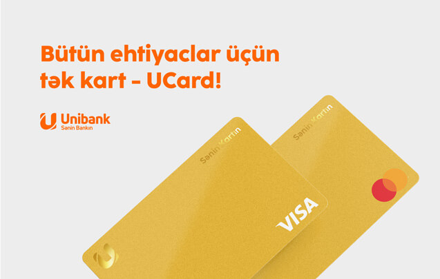 “UCard” almaq üçün azı 10 səbəbiniz var