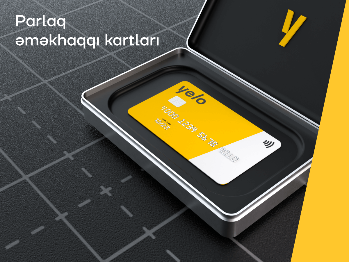 “Yelo Bank”dan sahibkarlar üçün parlaq əməkhaqqı kartları