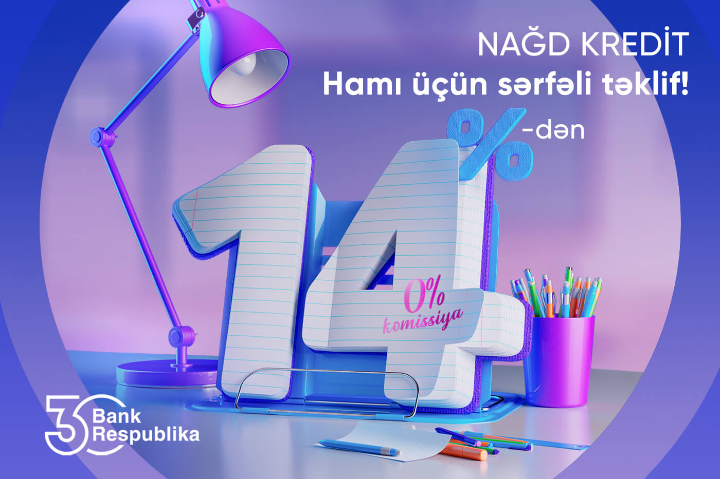 “Bank Respublika” yeni tədris ili öncəsi sərfəli kredit təklif edir