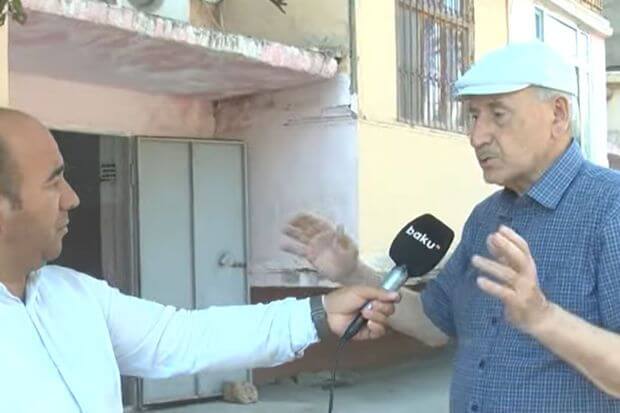 Sumqayıtda 70 ailənin həyatı təhlükədədir – VİDEO