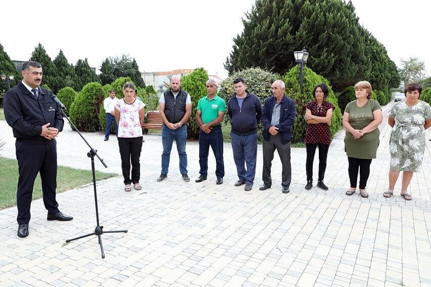 Goranboy sakinlərinin qazla bağlı müraciətləri "Açıq mikrofon"da qeydə alındı