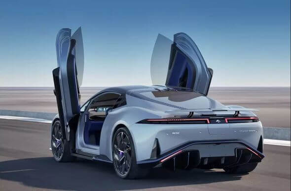 Çində dünyanın ən sürətli elektromobili yaradıldı - FOTO