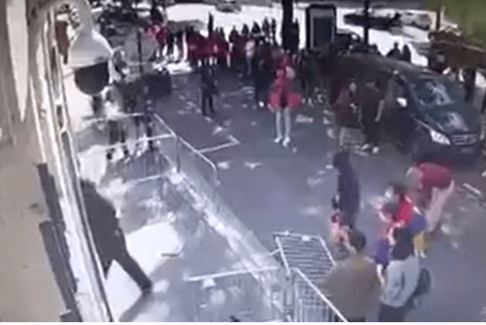 Ermənilər Azərbaycanın Fransadakı səfirliyinə hücum etdilər