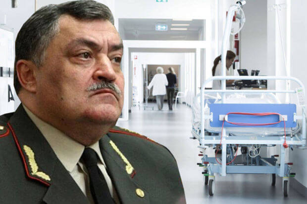 General xəstəliyinə görə vəzifədən azad olunur?