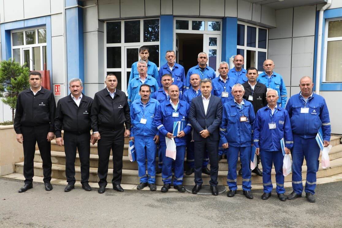 Ruslan Əliyev “Azəriqaz” əməkdaşlarının iş şəraiti ilə yaxından maraqlanıb