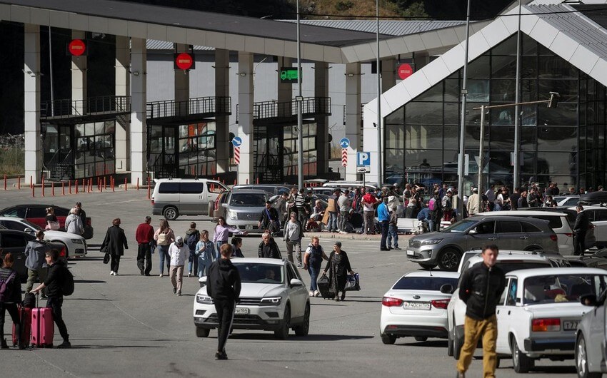 Son iki sutkada Gürcüstana 21 min Rusiya vətəndaşı səfər edib