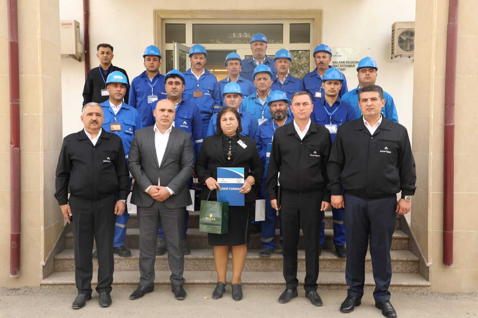 “Azəriqaz”ın 15 əməkdaşı təltif edildi - FOTO