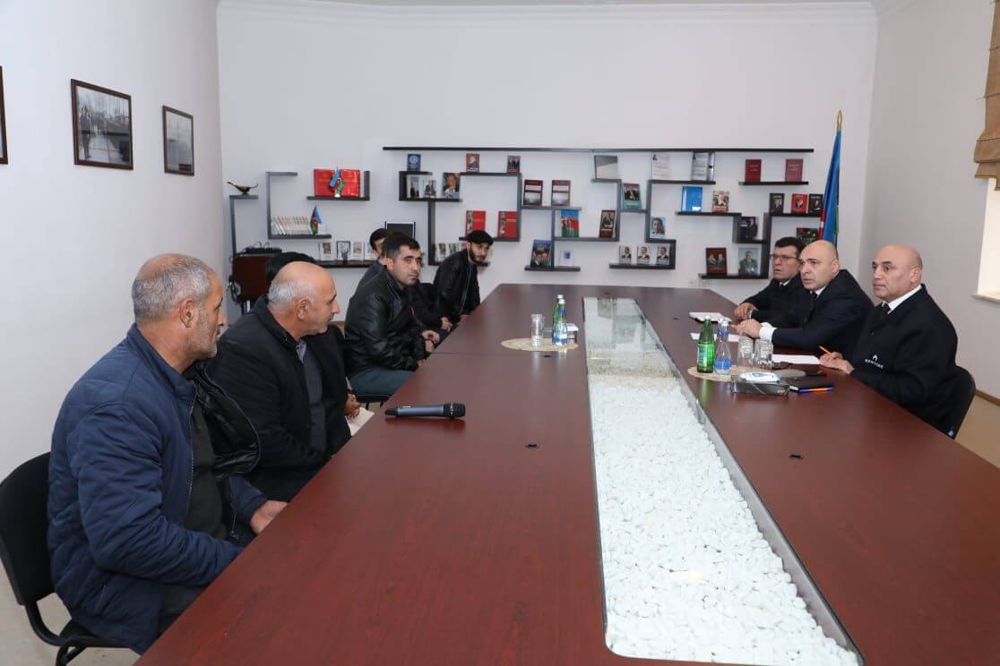 "Azəriqaz"ın baş direktorunun müavini Göyçayda vətəndaşları qəbul edib