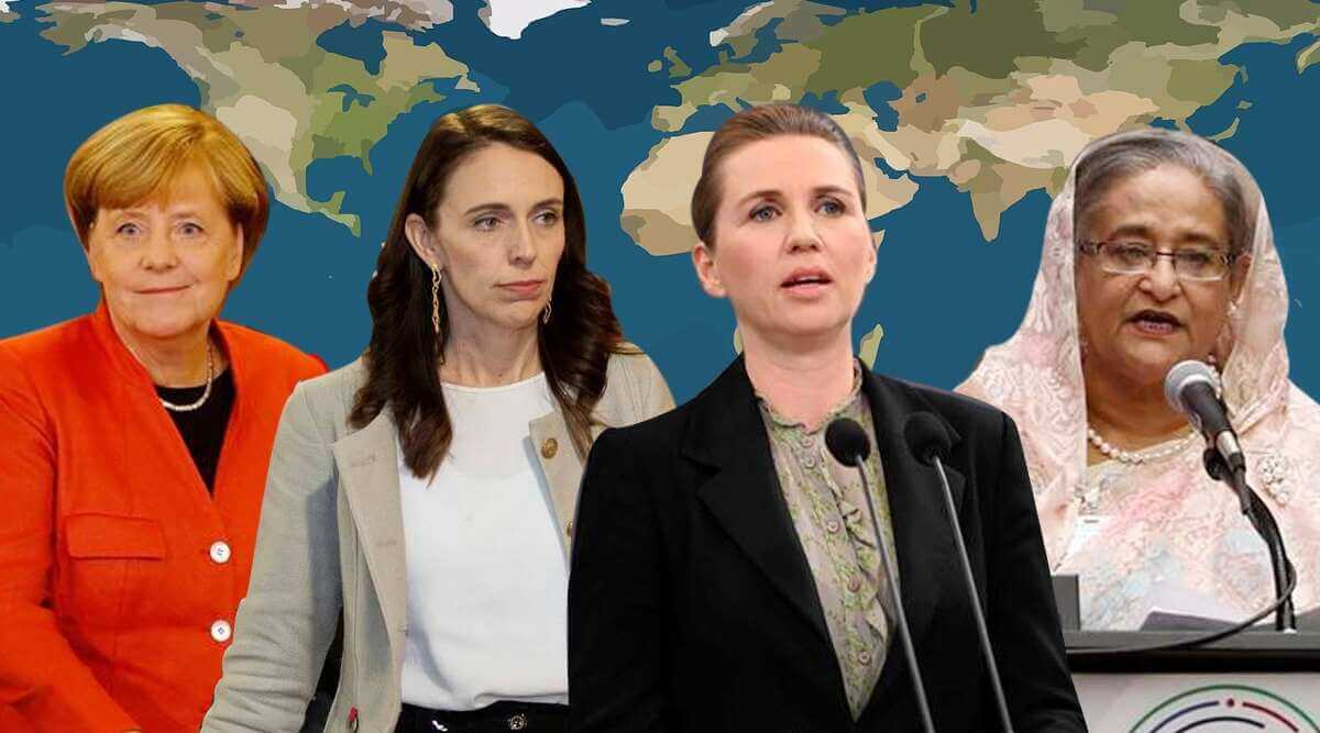 1946-cı ildən sonra ölkələr üzrə seçilmiş qadın dövlət başçıları