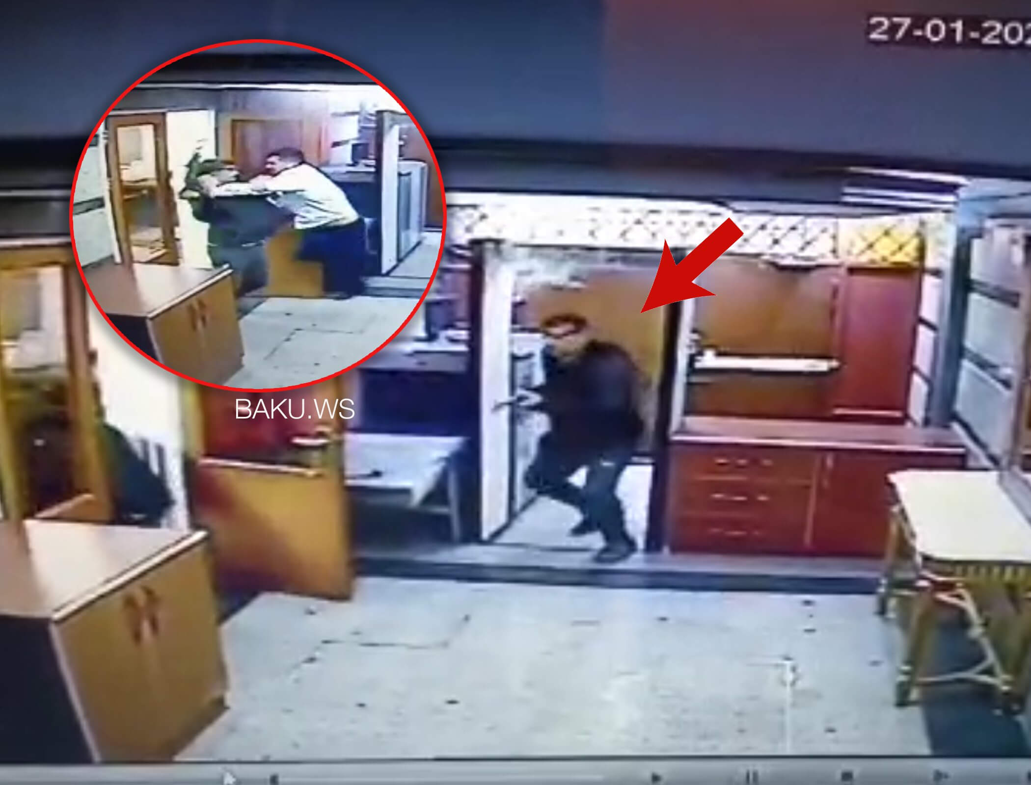 Azərbaycanın Tehrandakı səfirliyinə hücumun ANBAAN GÖRÜNTÜLƏRİ - VİDEO