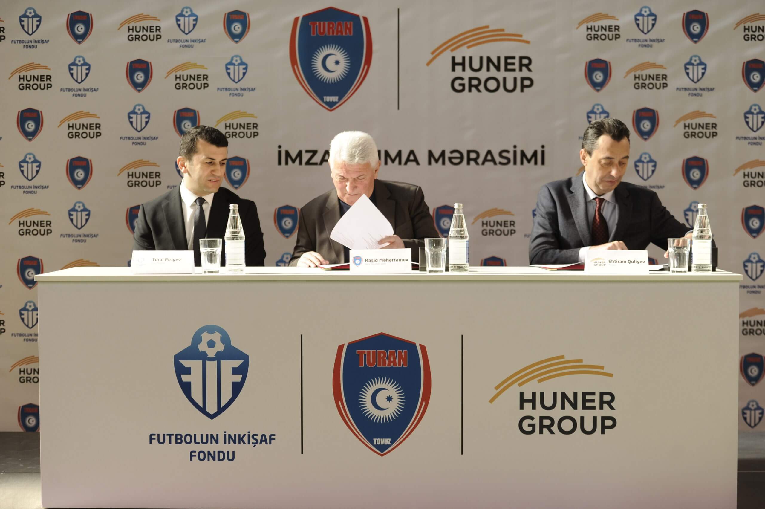 “Hünər Group” “Turan Tovuz”un baş sponsoru oldu