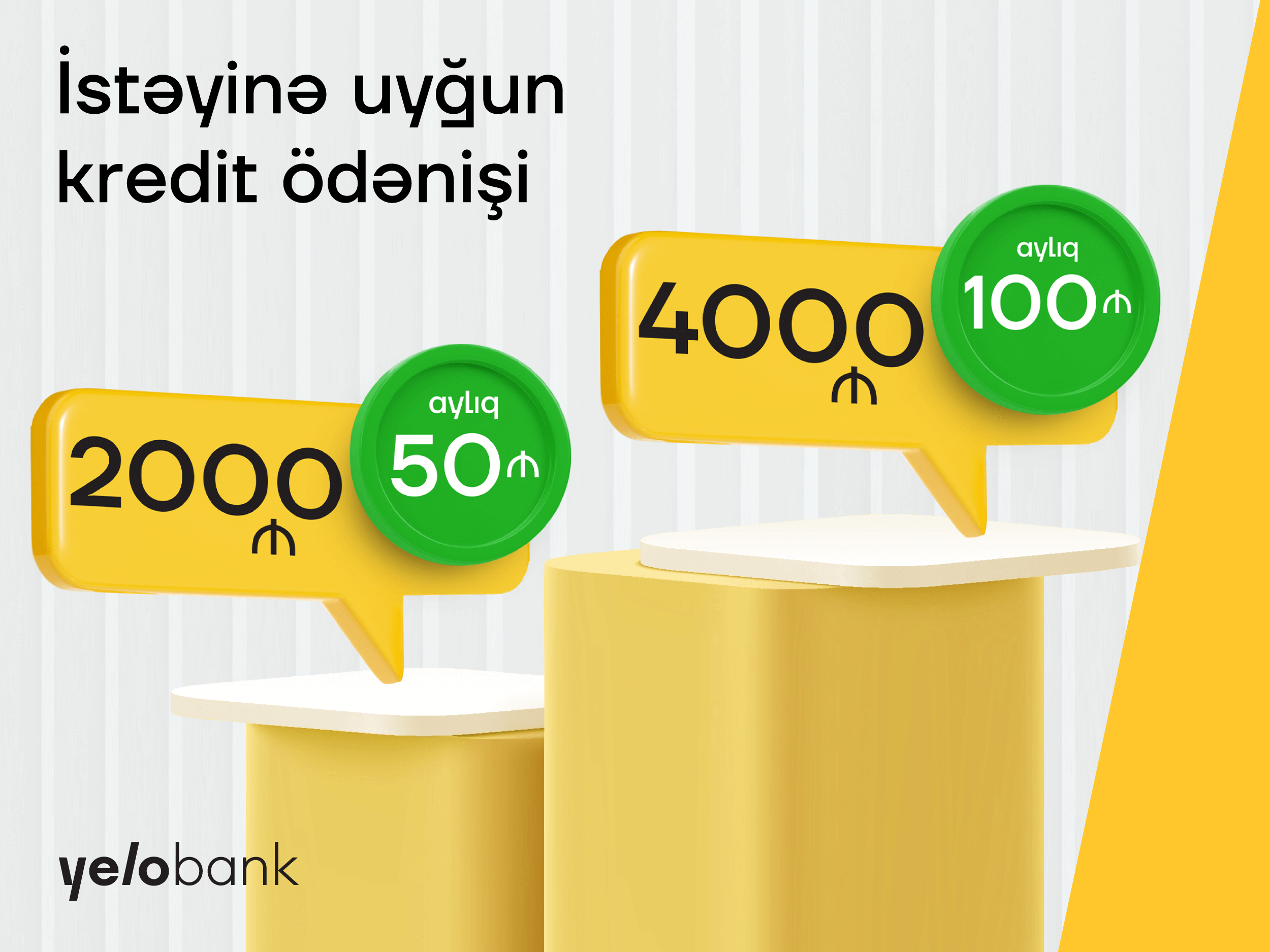 “Yelo Bank”ın bahar kampaniyası daha sərfəli şərtlərlə davam edir