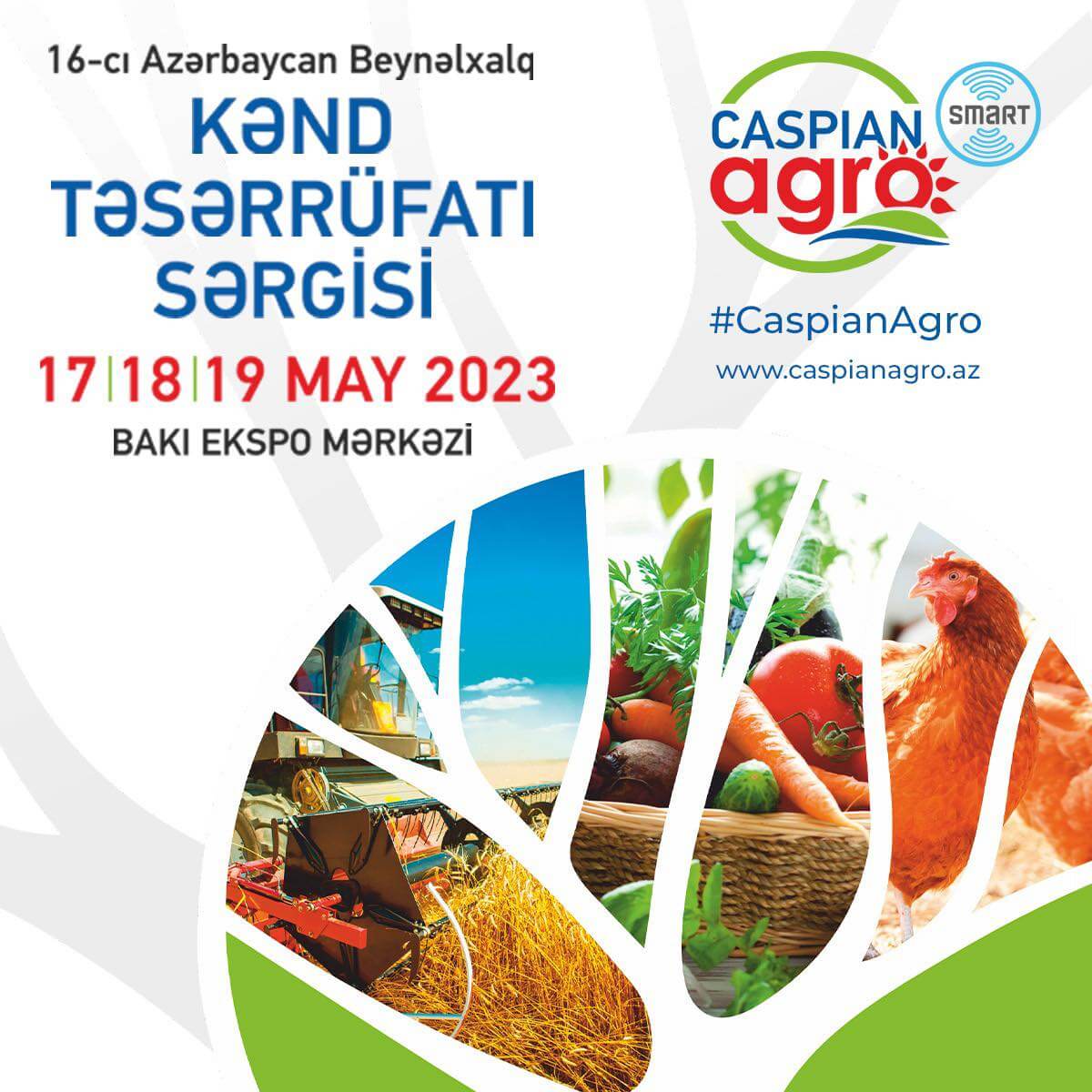 Sabah "Caspian Agro" və "InterFood Azerbaijan"” sərgiləri başlayır