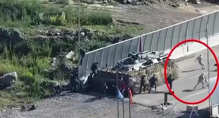 Sərhədçilərimizin atəşə tutulma ANI - VİDEO