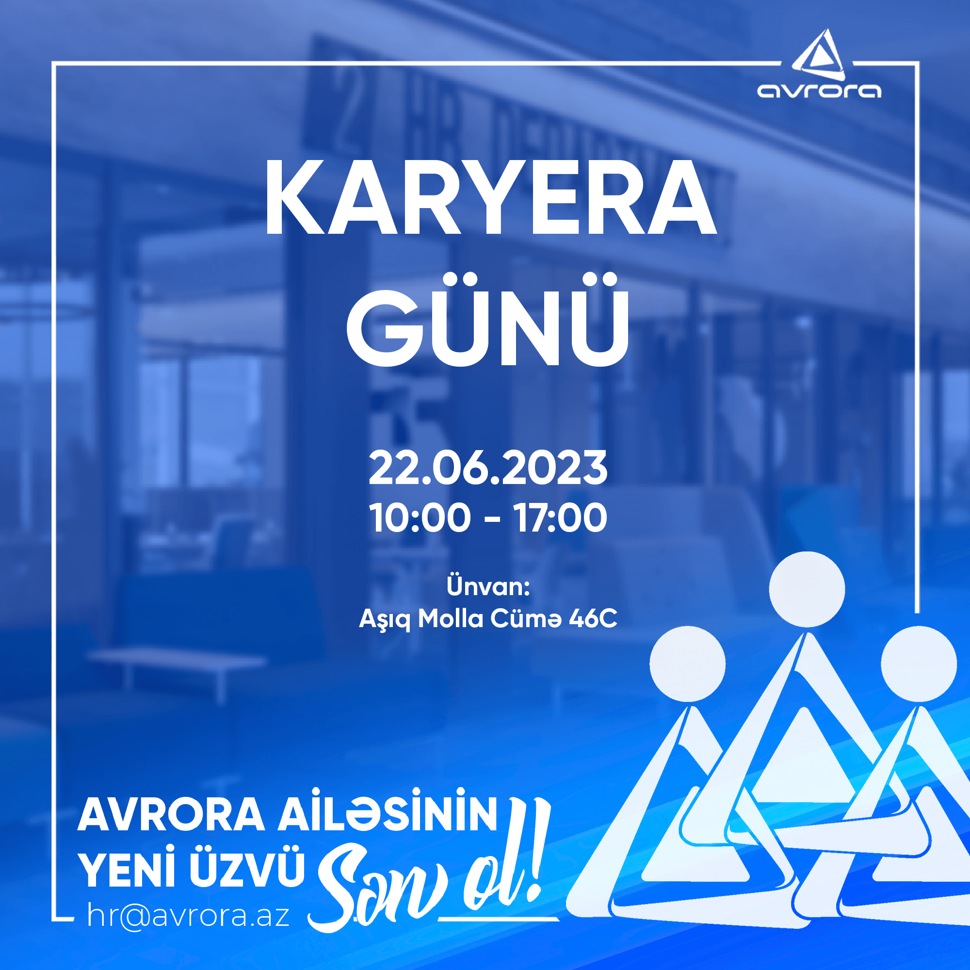 “Avrora Qrup”da çalışmaq istəyənlərə şad xəbər!