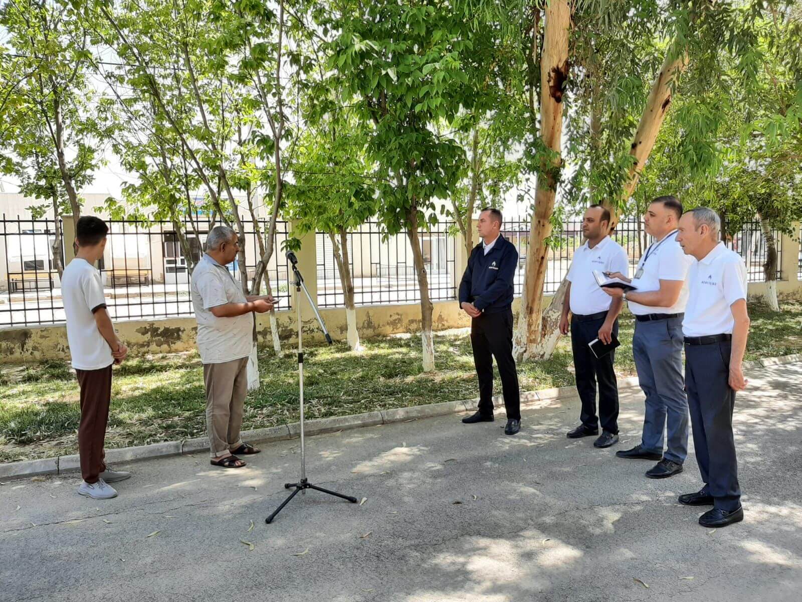 İyul ayının ilk “Açıq mikrofon” aksiyası Şirvan şəhərində baş tutdu