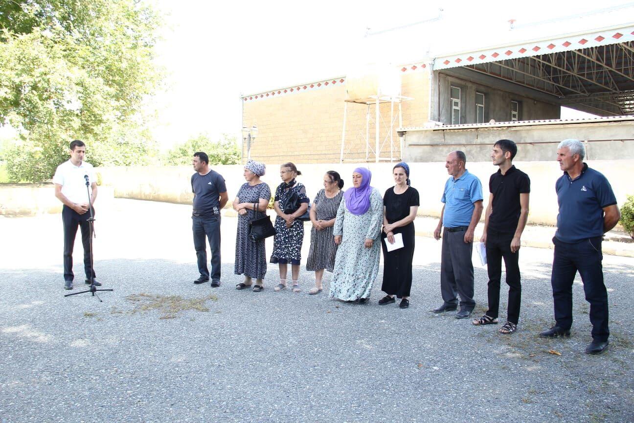 "Səyyar qəbul otağı" Goranboy sakinlərinin ixtiyarında olub