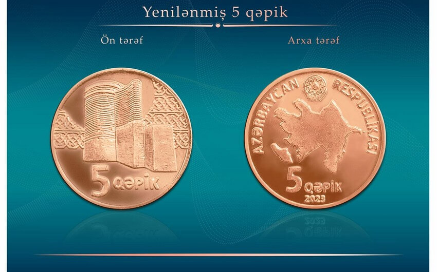 5 qəpiklik metal pul nişanı niyə yenilənib? - SƏBƏB
