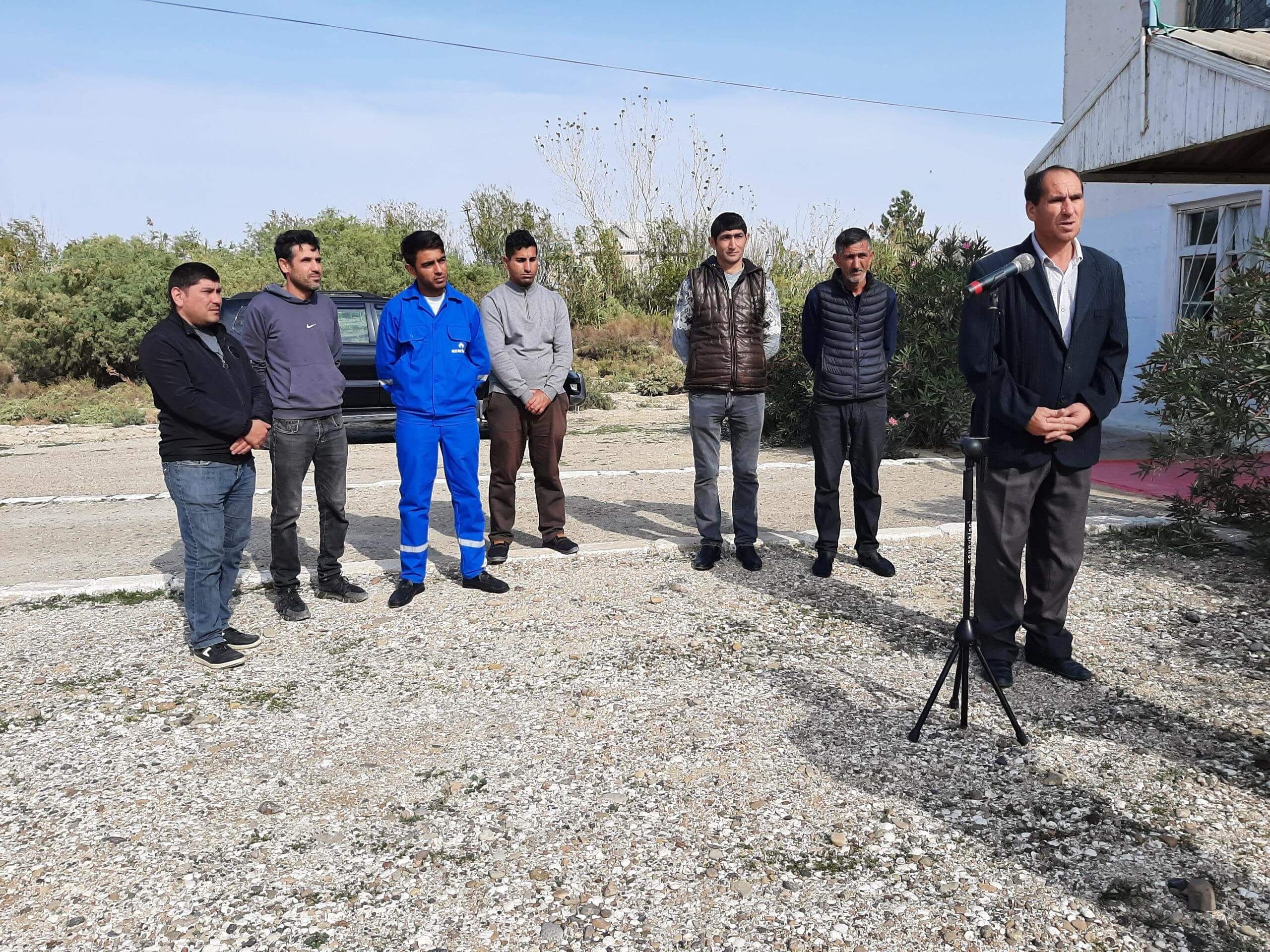 Atbulaq kəndinin sakinləri həftənin ilk “Açıq mikrofon” aksiyasında