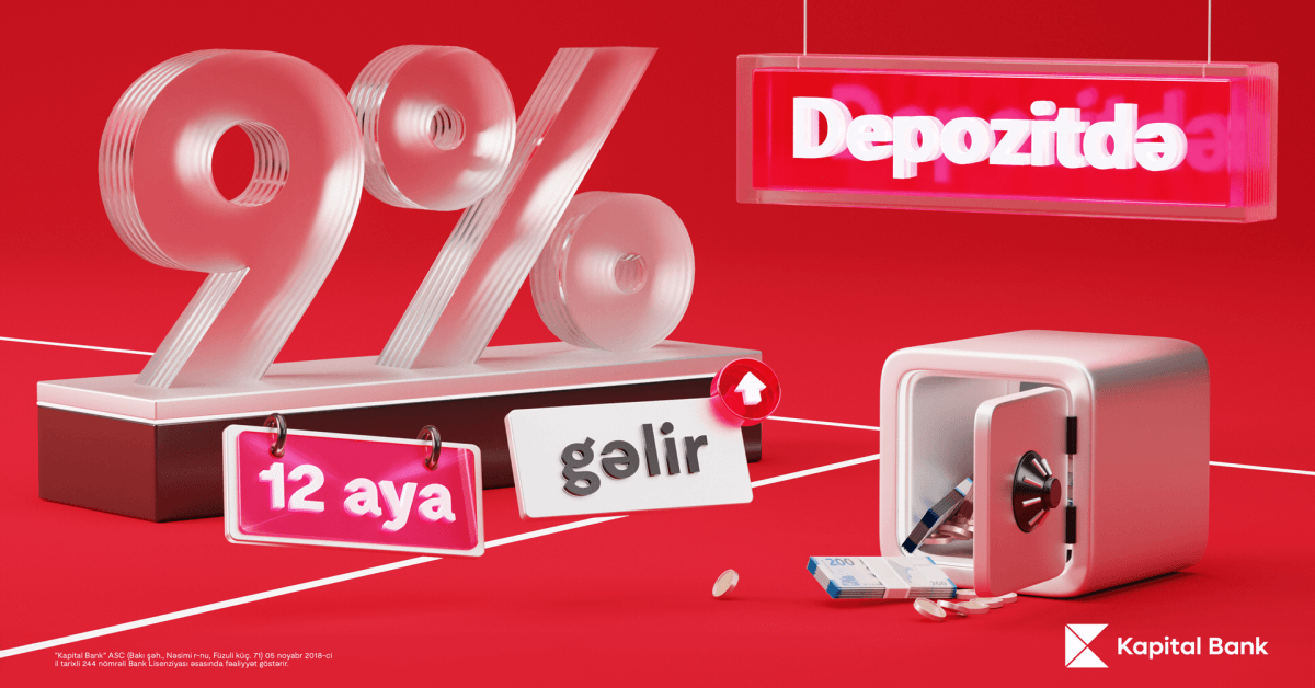 “Kapital Bank” depozit faizlərini artırdı