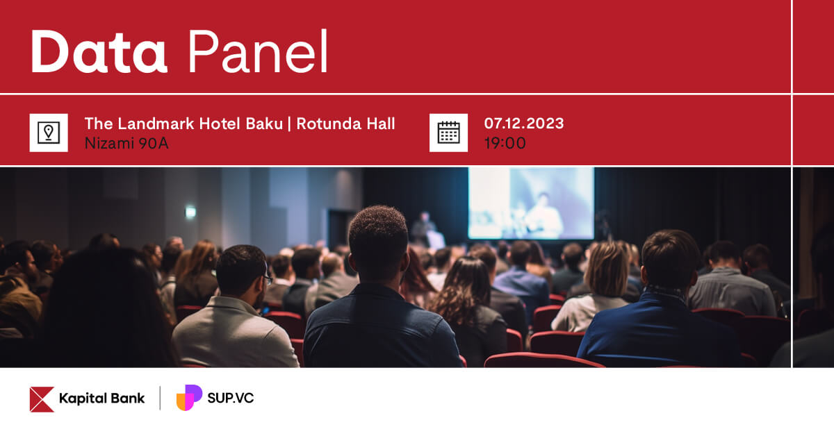 “Kapital Bank”ın “Data panel” tədbirinə qeydiyyat başladı