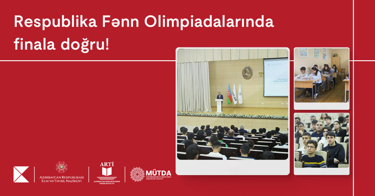 “Kapital Bank”ın dəstəyi ilə Respublika Fənn Olimpiadası keçirilir