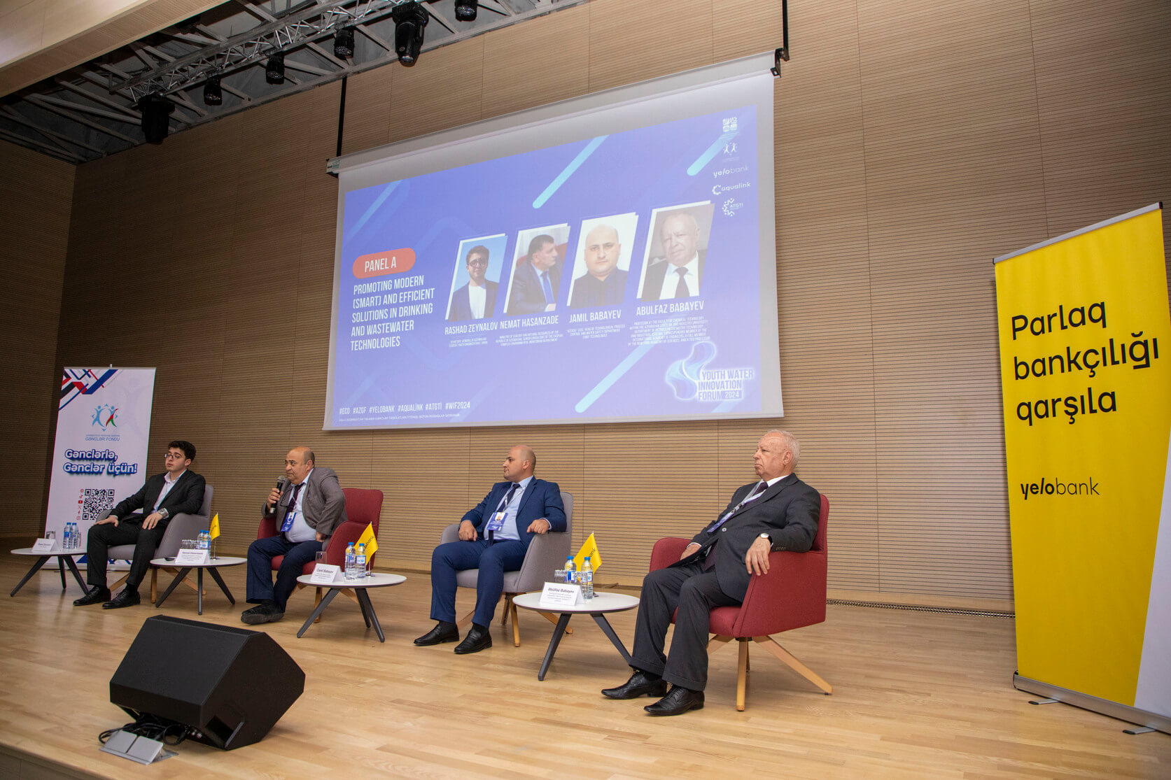“Yelo Bank”ın dəstəyi ilə “Youth Water Innovation Forum-2024” mövzusunda beynəlxalq konfrans keçirilib