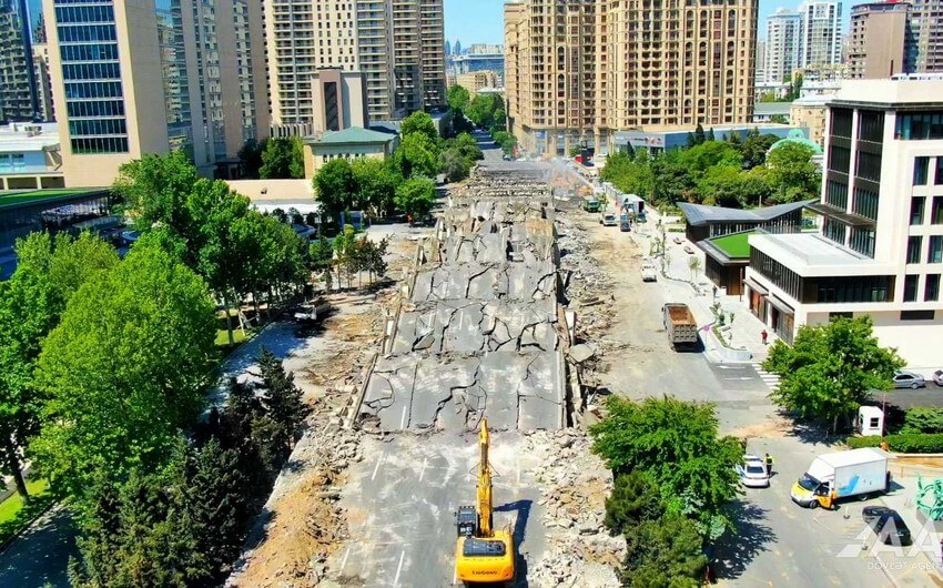 Cavanşir körpüsü belə sökülür – VİDEO