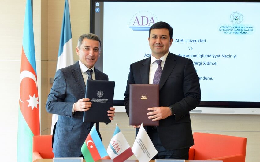 Dövlət Vergi Xidməti və ADA Universiteti Anlaşma Memorandumu imzalayıb