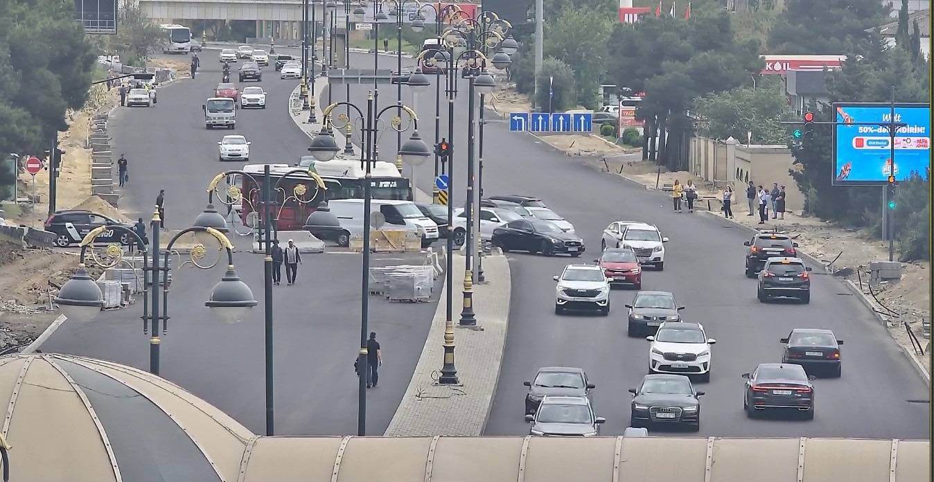 8 Noyabr prospektindəki məhdudiyyət qismən aradan qaldırılıb