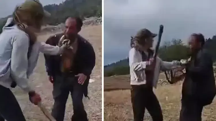 2 gənc qız çobana işgəncə verib rəqs etdilər