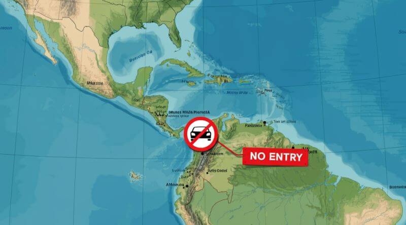 Niyə Şimali Amerikadan Cənubi Amerikaya avtomobil yolu ilə getmək mümkün deyil?