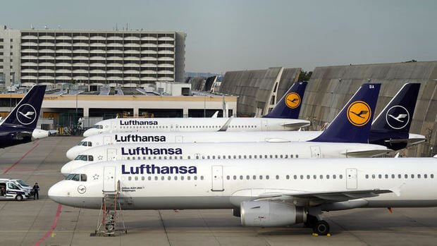 "Lufthansa Qrupu"nun mənfəəti 1,34 milyard avroya düşüb