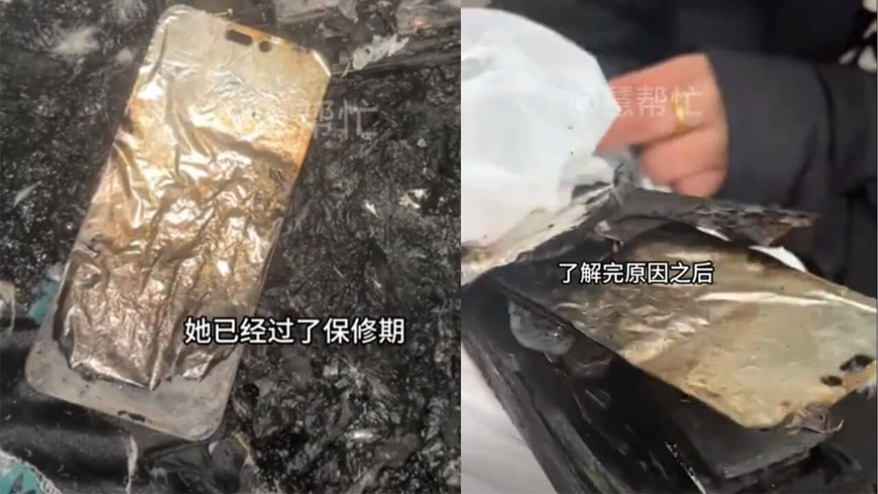 "iPhone 14 Pro Max" şarjda ikən bomba kimi partladı