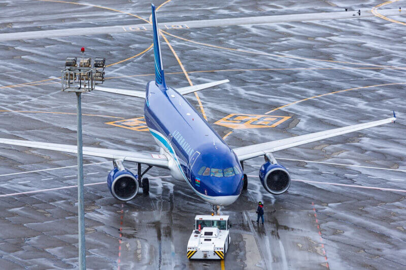 Heydər Əliyev Beynəlxalq Aeroportunda tranzit daşımaları 137% artıb