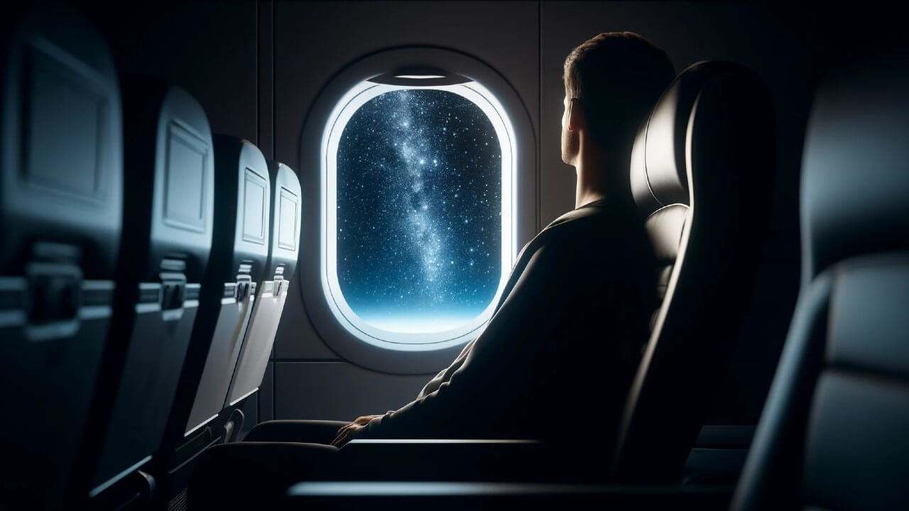 Niyə biz təyyarədə olarkən ulduzları görə bilmirik?