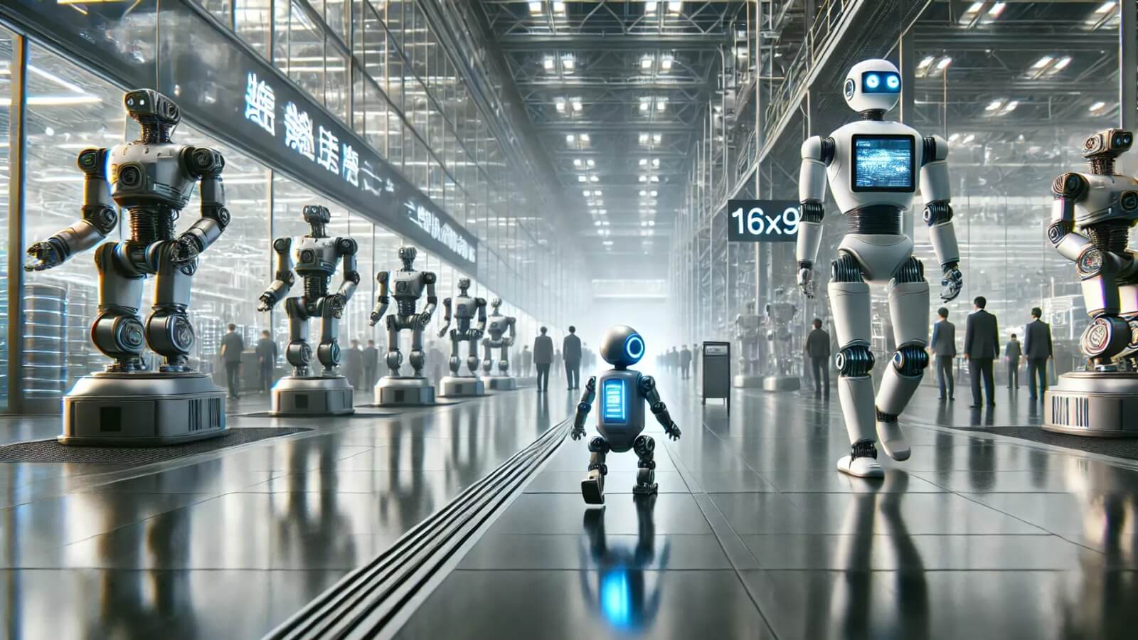 Çində bir robot digər robotları işdən çıxmağa inandıraraq qaçırıb