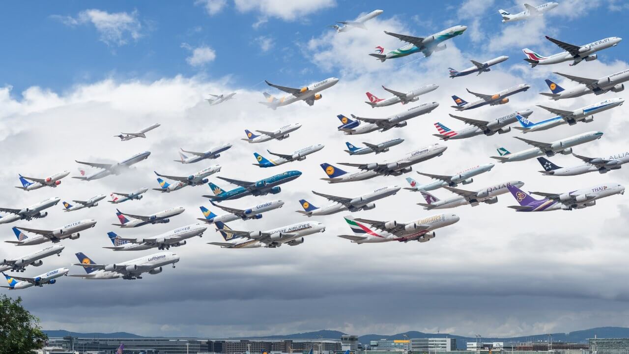 Dünyada bir gündə eyni səmanı neçə təyyarə paylaşır?