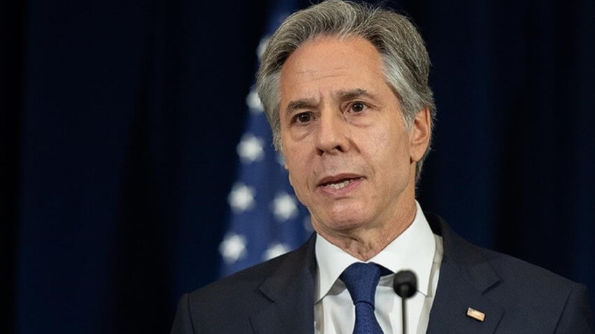 Blinken: ABŞ Rusiyanın nüvə silahından istifadə edə biləcəyindən narahatdır